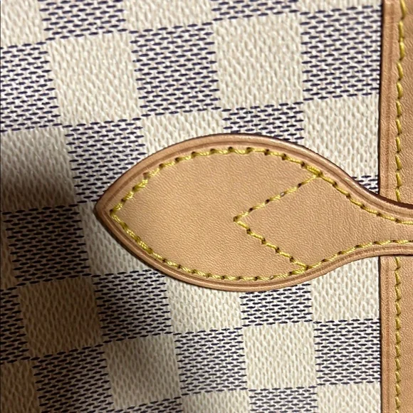 Louis Vuitton Damier Azur Neverfull MM, rose ballerine interior, - Picture 13 of 17